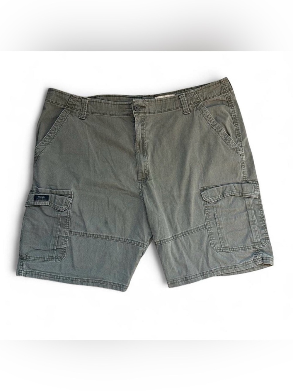 Wrangler Men's Olive Cargo Shorts 42x10